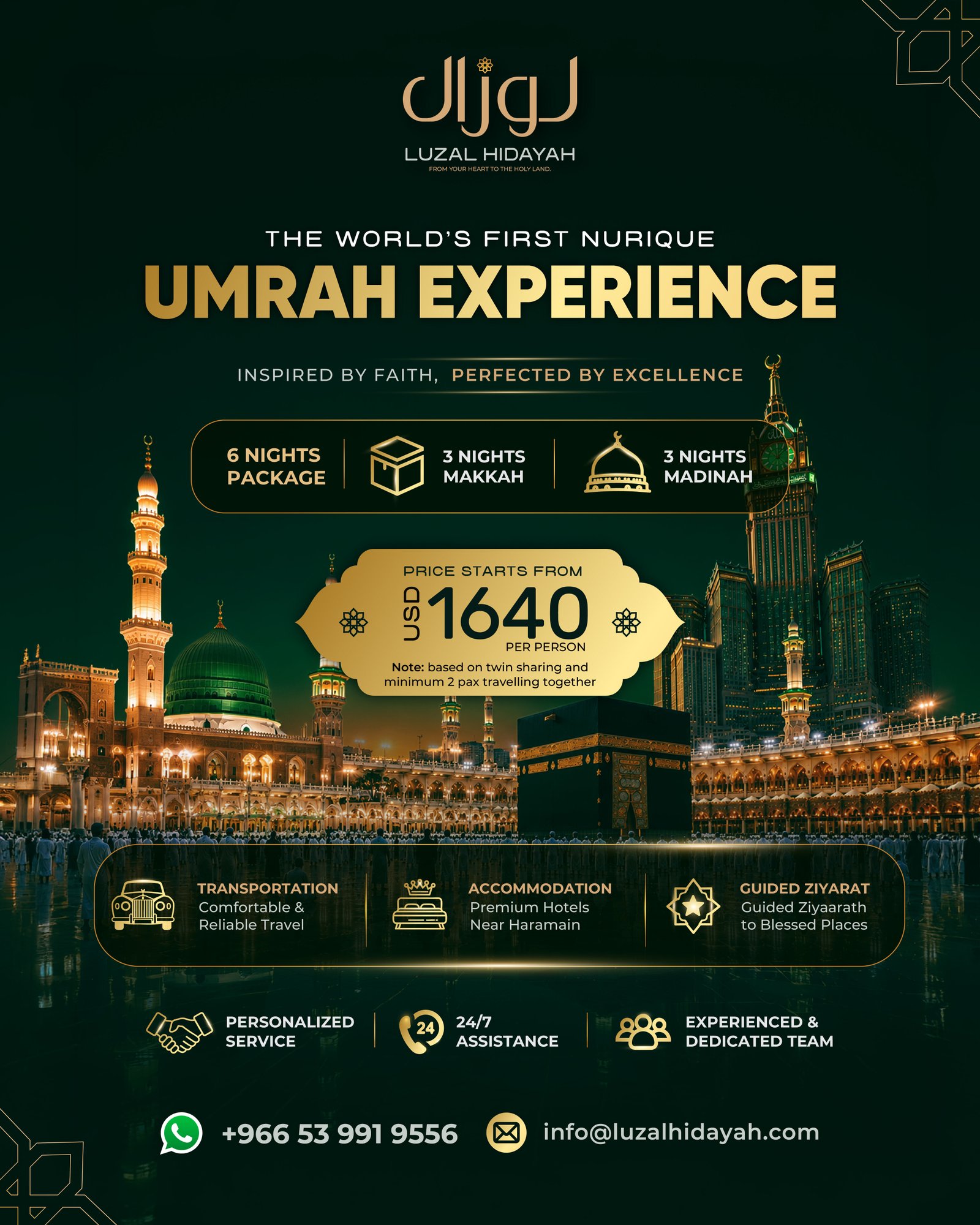 <br/><b>Makkah & Madinah</b>